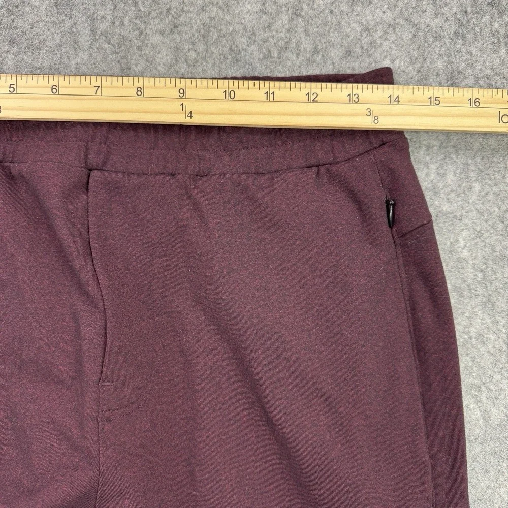 Public Rec Pants Mens 30 Daymaker‎ Lounge Sweatpant Drawstring Pockets Burgundy